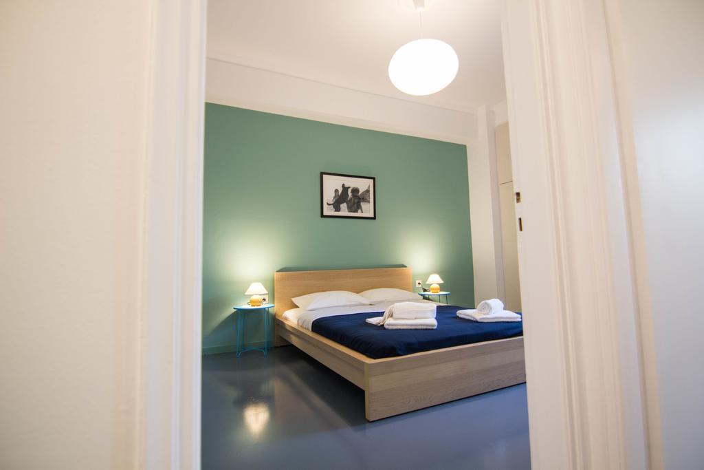 Athenian Blue - Family Apt 5' Minutes From Acropolis Museum Exteriér fotografie