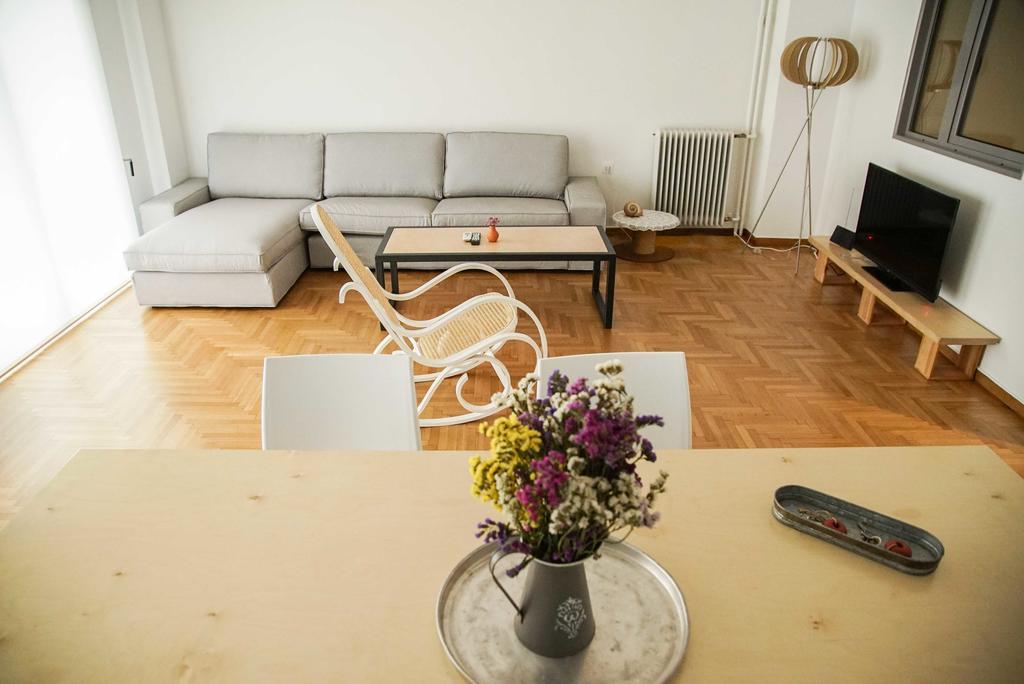 Athenian Blue - Family Apt 5' Minutes From Acropolis Museum Exteriér fotografie