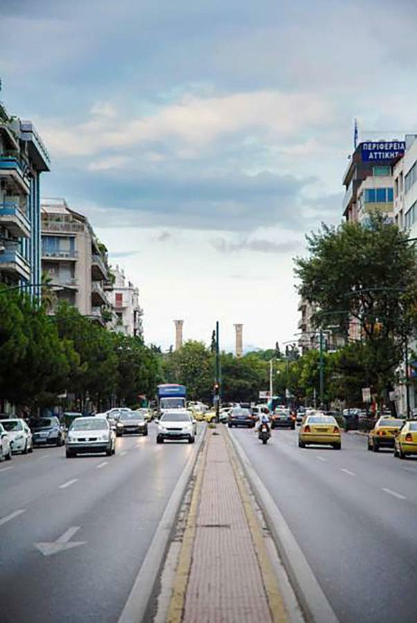 Athenian Blue - Family Apt 5' Minutes From Acropolis Museum Exteriér fotografie